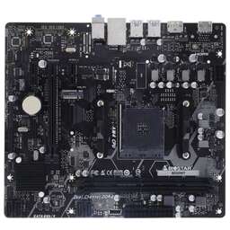 BIOSTAR Материнская плата B550MT Soc-AM4 AMD B550 2xDDR4 mATX AC`97 8ch(7.1) GbLAN RAID+HDMI+DP