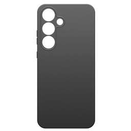 BORASCO Чехол (клип-кейс) Silicone Case, для Samsung Galaxy S25+, черный [74434]