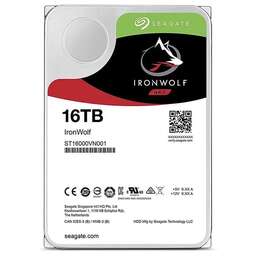 SEAGATE Жесткий диск IronWolf NAS ST16000VN001 16TB 3.5" SATA 6Gb/s, 7200rpm, 256MB, 24x7, Bulk