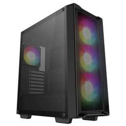 DEEPCOOL Корпус CC560 Mesh V2 черный без БП ATX 4x120mm 5x140mm 2xUSB3.0 audio bott PSU
