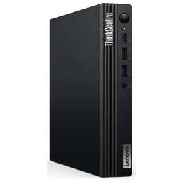 LENOVO Неттоп ThinkCentre Tiny M70q-5 Intel Core i7 14700T, DDR5 16ГБ, 512ГБ(SSD), Intel UHD Graphics 770, Windows 11 Pro, черный [12td0041um]