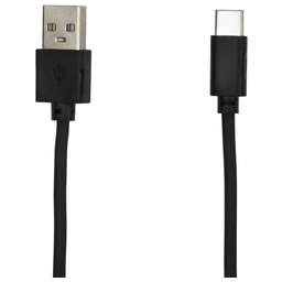 SUNWIND Кабель USB Type-C (m) - USB (m), 1м, 3A, черный