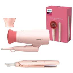 PHILIPS Фен BHP398/00, 1600Вт, розовый