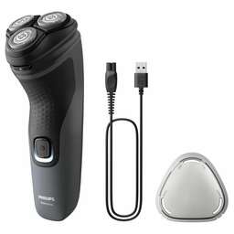 PHILIPS Электробритва S1142/00, темно-серый и черный