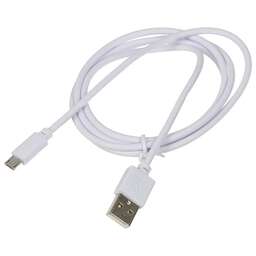 DIGMA Кабель micro USB (m) - USB (m), 1.2м, 2A, белый [microusb-1.2m-wh]