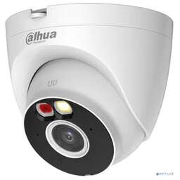 DAHUA DH-IPC-T5AP-IL-0280B Уличная купольная IP-видеокамера с ИК-подсветкой до 30м и LED-подсветкой до 30м и Wi-Fi 5Мп; 1/2.7” CMOS; 2.8мм IP67 металл, пластик