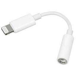 PERFEO (A7027) Переходник Jack 3.5 mm розетка - 8 PIN (Lightning) вилка