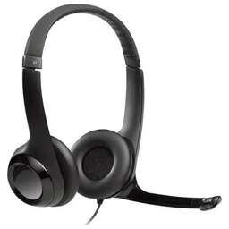 LOGITECH Headset H390 USB Black (981-000803)