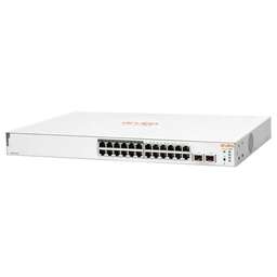 HPE Коммутатор JL813A Aruba Instant On 1830 24G Web-managed 12p Class4 PoE 195W 2SFP Switch