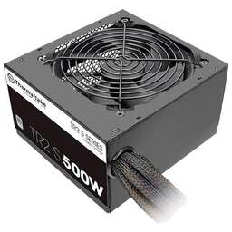 THERMALTAKE Блок питания ATX 500W TR2 S 80 PLUS WHITE (20+4pin) APFC 120mm fan 5xSATA RTL