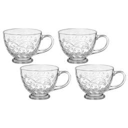 LEFARD НАБОР КРУЖЕК "BLOSSOM" 4 ШТ/240 МЛ 691-154