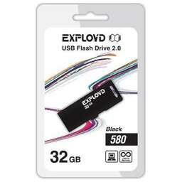 EXPLOYD 32GB 580 черный [EX-32GB-580-Black]