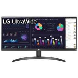 LG 29" Монитор UltraWide 29WQ500-B, 2560x1080, IPS, 100Гц, 1хHDMI, 1хDP, черный [29wq500-b.aruz]