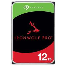 SEAGATE Жесткий диск Ironwolf Pro ST12000NT001, 12ТБ, HDD, SATA III, 3.5"