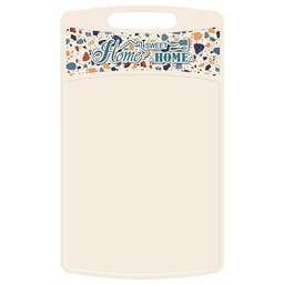 HOMVER Bergamo Терраццо прямоугольная 260x155x3,5мм с декором (светло-бежевый) 223134125/01