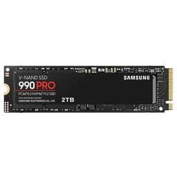 SAMSUNG Твердотельный накопитель SSD 2TB 990 PRO MZ-V9P2T0B/AM PCI-E 4.0 x4, 3D TLC