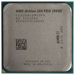 AMD Процессор Athlon Pro 300GE, AM4, OEM [yd300bc6m2ofh]