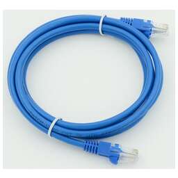 NONAME Патч-корд cat.5E molded 2м синий RJ-45 (m)-RJ-45 (m)