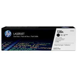 HP Картридж (двойная упаковка) 128A, черный / CE320AD