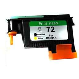 NV PRINT Печатающая головка NVP 72 (NV-C9384A-RE) Matte Black and Yellow для HP Designjet T610/T770/T790 (совместимая)