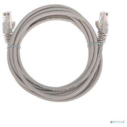 Rexant (02-0100-3) Патч-корд U/UTP, CAT 5e, RJ45-RJ45, 26AWG, LSZH, серый, 3м