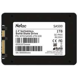 NETAC SSD жесткий диск SATA2.5 1TB NT01SA500-1T0-S3X