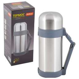 MALLONY Термос нерж. сталь SF-1200, 1,2л (073003)