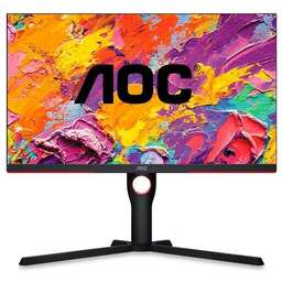 AOC 24.5" Монитор Gaming 25G3ZM, 1920x1080, VA, 240Гц, 2хHDMI, 1хDP, черный/красный