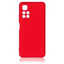 DF Чехол (клип-кейс) для Xiaomi Poco M4 Pro 5G poOriginal-05 красный