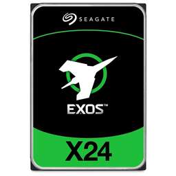 SEAGATE Жесткий диск Exos X24 ST24000NM002H, 24ТБ, HDD, SATA III, 3.5"