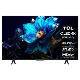 TCL 43" Телевизор 43P7K-UZ QLED, 4K Ultra HD, черный, СМАРТ ТВ, Google TV