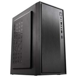 ACCORD Корпус mATX ACC-261B, Mini-Tower, без БП, черный