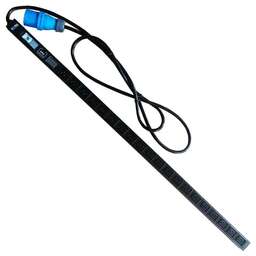 LANMASTER Блок распределения питания TWT-PDVI-20C9-I9 гор.размещ. 20xC19 базовые 32A IEC 309 3м