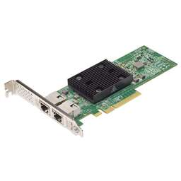 LENOVO Сетевой адаптер 7ZT7A00496 ThinkSystem Broadcom NX-E PCIe 10Gb 2-Port Base-T Ethernet Adapter