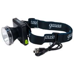 GAUSS Налобный фонарь GFL401, 5Вт [gf401]