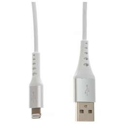CACTUS Кабель CS-LG.USB.A-2, Lightning (m) - USB (m), 2м, MFI, белый