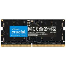 CRUCIAL Оперативная память CB16GS4800 DDR5 - 1x 16ГБ 4800МГц, для ноутбуков (SO-DIMM), Ret
