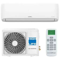 HIGH LIFE Сплит-система инверторная Comfort Class Inverter ACHL-24CC-I настенная, до 76м2, 24000 BTU, (комплект из 2-х коробок)