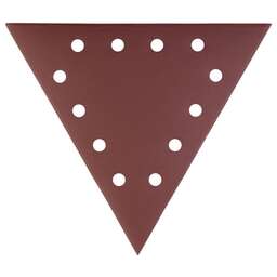 PATRIOT Треугольник шлифовальный на липучке (285мм, Р400, 12 отв)