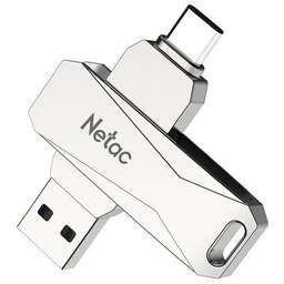 NETAC Флеш Диск 256GB U782C NT03U782C-256G-30PN USB3.0 серебристый