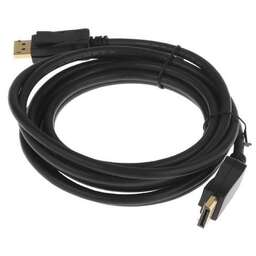 BURO Кабель аудио-видео BU-DP-v1.4-3m, DisplayPort (m) - DisplayPort (m), ver 1.4, омедненный, 3м, черный