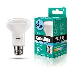 CAMELION (13475) LED9-R63/845/E27/9Вт