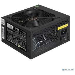 EXEGATE EX224734RUS-PC Блок питания 500W 500NPX (ATX, PC, 12cm fan, 24pin, 4pin, PCIe, 3xSATA, 2xIDE, black, кабель 220V в комплекте)