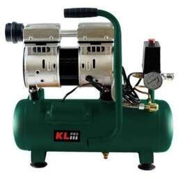 KLPRO Профессиональный бесшумный воздушный компрессор KLK8S (сеть, 0,7Квт, 8бар, 131л/мин, емкость 8л)