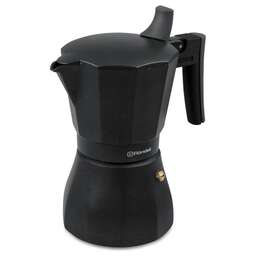 RONDELL Кофеварка гейзерн. Kafferro RDA-1275 0.45л алюминий темно-серый