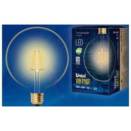 UNIEL (UL-00002358) LED-G125-8W/GOLDEN/E27 GLV21GO