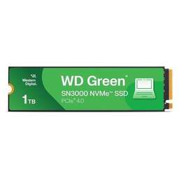 WD SSD накопитель Green SN3000 1ТБ, M.2 2280, PCIe 4.0 x4, NVMe, M.2 [ s100t4g0e]