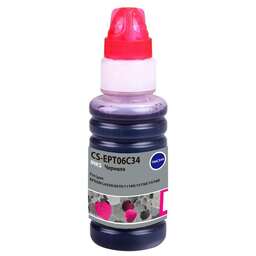CACTUS Чернила CS-EPT06C34 112M C13T06C34A пурпурный пигментный 70мл для Epson L6550/6570/11160/15150/15160