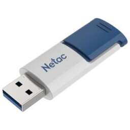 NETAC Флеш Диск 128GB U182 NT03U182N-128G-30BL USB3.0 синий/белый