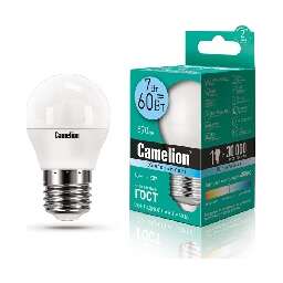 CAMELION (12072) LED7-G45/845/E27